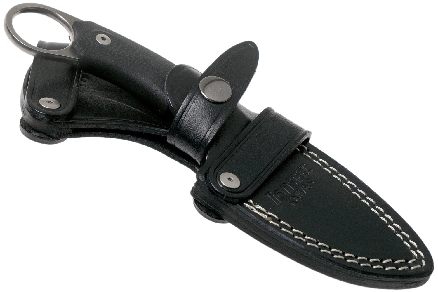 LionSteel H1 Skinner GBK Black G10 Cuchillo Fijo, Tommaso Rumici Design 8 LionSteel H1 Skinner GBK Black G10 Cuchillo Fijo, Tommaso Rumici Design - Imagen 6