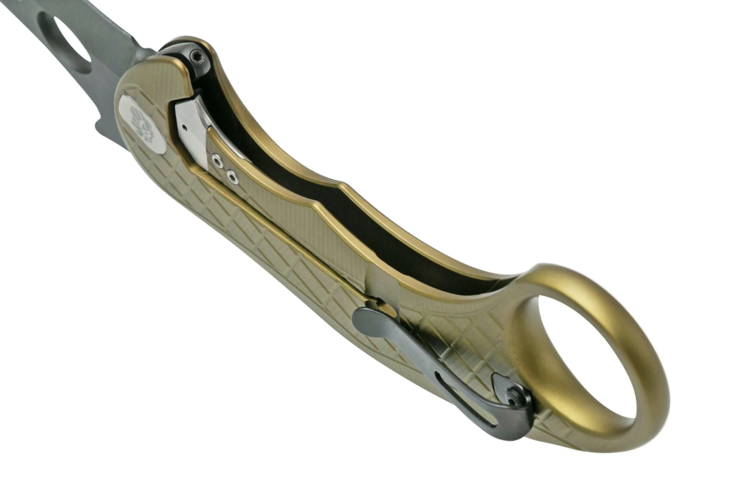 LionSteel L.E.One LE1-A-GB MagnaCut, Black, Green Aluminium, Navaja Karambit 8 LionSteel L.E.One LE1-A-GB MagnaCut, Black, Green Aluminium, Navaja Karambit - Imagen 6