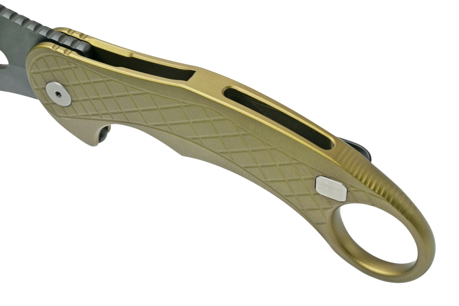 LionSteel L.E.One LE1-A-GB MagnaCut, Black, Green Aluminium, Navaja Karambit 10 LionSteel L.E.One LE1-A-GB MagnaCut, Black, Green Aluminium, Navaja Karambit - Imagen 8