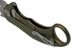 LionSteel L.E.One LE1-A-GS MagnaCut, Satin, Green Aluminium, Navaja Karambit 15 LionSteel L.E.One LE1-A-GS MagnaCut, Satin, Green Aluminium, Navaja Karambit -Böker Ventas LI LE1 A GS 06 lionsteel