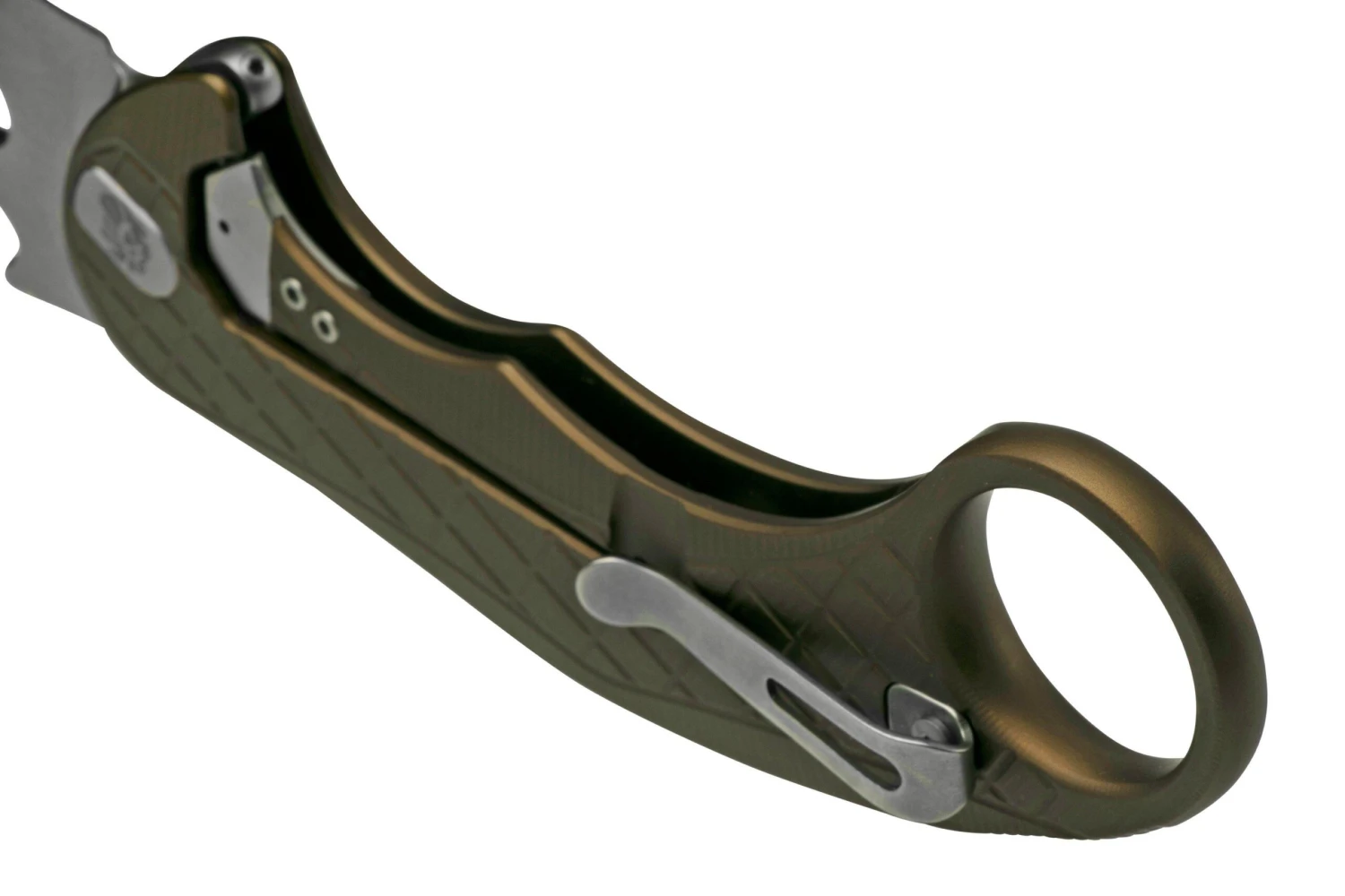 LionSteel L.E.One LE1-A-GS MagnaCut, Satin, Green Aluminium, Navaja Karambit 8 LionSteel L.E.One LE1-A-GS MagnaCut, Satin, Green Aluminium, Navaja Karambit - Imagen 6