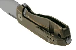 LionSteel Nano NA01-BR Frame Lock, Magnacut, Bronze Titanium, Navaja -Böker Ventas LI NA01 BR 04 lionsteel