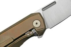 LionSteel Nano NA01-BR Frame Lock, Magnacut, Bronze Titanium, Navaja -Böker Ventas LI NA01 BR 05 lionsteel