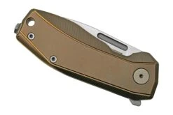 LionSteel Nano NA01-BR Frame Lock, Magnacut, Bronze Titanium, Navaja -Böker Ventas LI NA01 BR 06 lionsteel