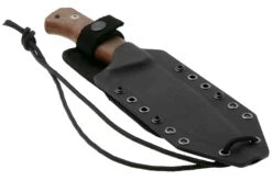 Lionsteel T6 Satin, Natural Canvas Micarta T6-CVN Cuchillo Fijo -Böker Ventas LI T6 CVN 06 lionsteel