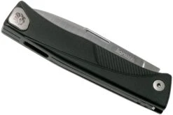 LionSteel Thrill Black Aluminum Integral Navaja Slipjoint -Böker Ventas LI TL A BS 04 lionsteel