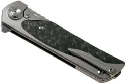 Liong Mah Warrior Two V3 Marble Carbon Fibre Navaja -Böker Ventas LO WA MCF 04 liong mah design