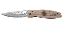 Mcusta MC-0185G Sengoku Uesugi Kenshin SPG2, White Micarta, Cuchillo De Caballero