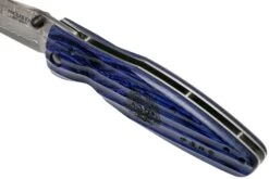 Mcusta MC-0186D Sengoku Date Masamune, Blue Pakkawood, Cuchillo De Caballero -Böker Ventas MC 0186D 07 mcusta