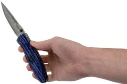 Mcusta MC-0186D Sengoku Date Masamune, Blue Pakkawood, Cuchillo De Caballero -Böker Ventas MC 0186D 08 mcusta