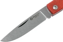 Maserin Scout Red Micarta Navaja, 163-MR -Böker Ventas ME 163 MR 03 maserin scout