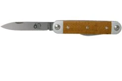 Maserin 60° Knife Sessantesimo 195/MCG Yellow Micarta Navaja -Böker Ventas ME 195 MCG 03 maserin