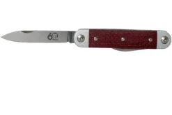 Maserin 60° Knife Sessantesimo 195/MCR Red Micarta Navaja -Böker Ventas ME 195 MCR 03 maserin