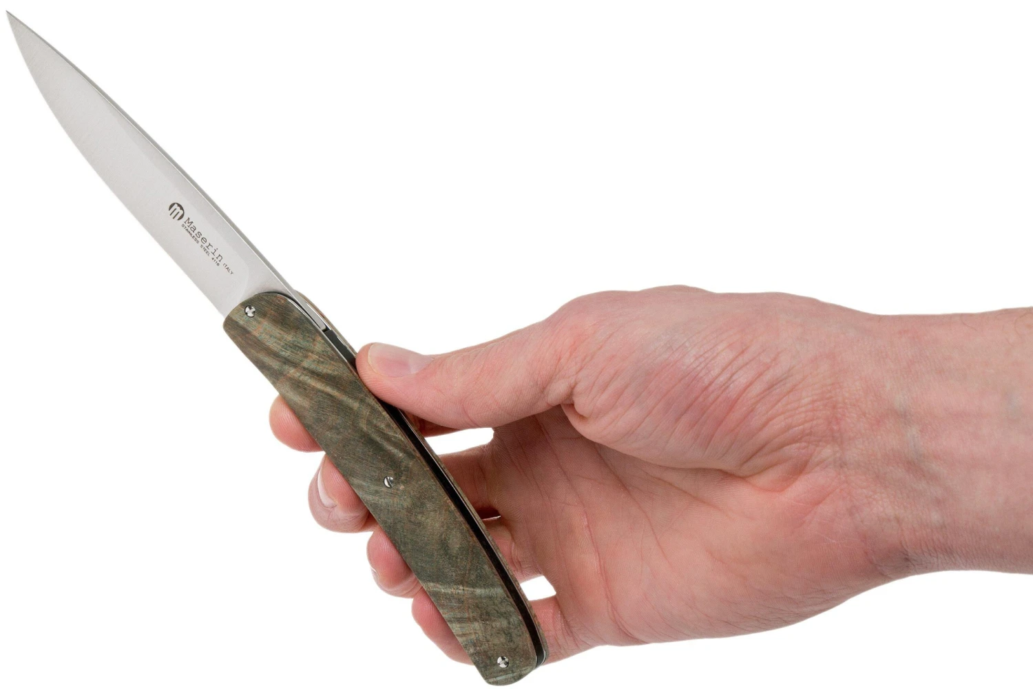 Maserin Gourmet Green Burl Navaja, 380/RV 10 Maserin Gourmet Green Burl Navaja, 380/RV - Imagen 8