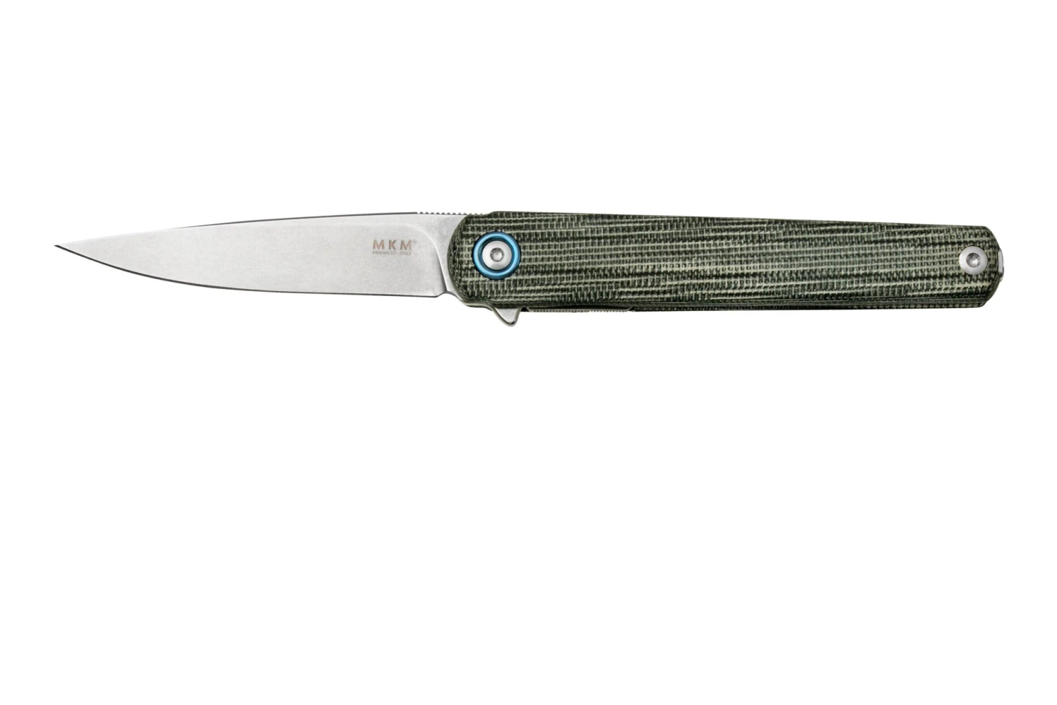 MKM Flame Light FL01L-BC Hoja Caída, Micarta Negra, Navaja 3 MKM Flame Light FL01L-BC Hoja Caída, Micarta Negra, Navaja