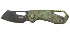 MKM Isonzo FX03-2CJD Cleaver Dark Stonewashed, Jungle Wear Carbon Fibre Navaja, Diseño De Jesper Voxnaes