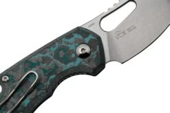 MKM Isonzo FX03-3CA Clip Point Stonewashed, Arctic Storm Carbon Fibre Navaja, Diseño De Jesper Voxnaes 12 MKM Isonzo FX03-3CA Clip Point Stonewashed, Arctic Storm Carbon Fibre Navaja, Diseño De Jesper Voxnaes -Böker Ventas MMK FX03 3CA 05 mkm