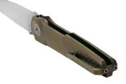 MKM Miura Bronze Titanium, Navaja MI-TBR Satinada, Diseño Simone Tonolli -Böker Ventas MMK MI TBR 04 mkm