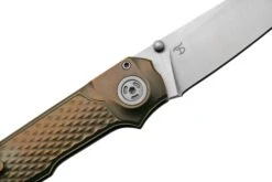 MKM Miura Bronze Titanium, Navaja MI-TBR Satinada, Diseño Simone Tonolli -Böker Ventas MMK MI TBR 05 mkm