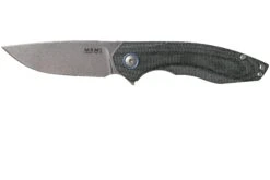MKM Timavo VP02-BC Black Canvas Micarta Stonewash Navaja, Diseño Voxnaes