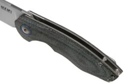 MKM Timavo VP02-BC Black Canvas Micarta Stonewash Navaja, Diseño Voxnaes 16 MKM Timavo VP02-BC Black Canvas Micarta Stonewash Navaja, Diseño Voxnaes -Böker Ventas MMK VP02 BC 07 mkm knives