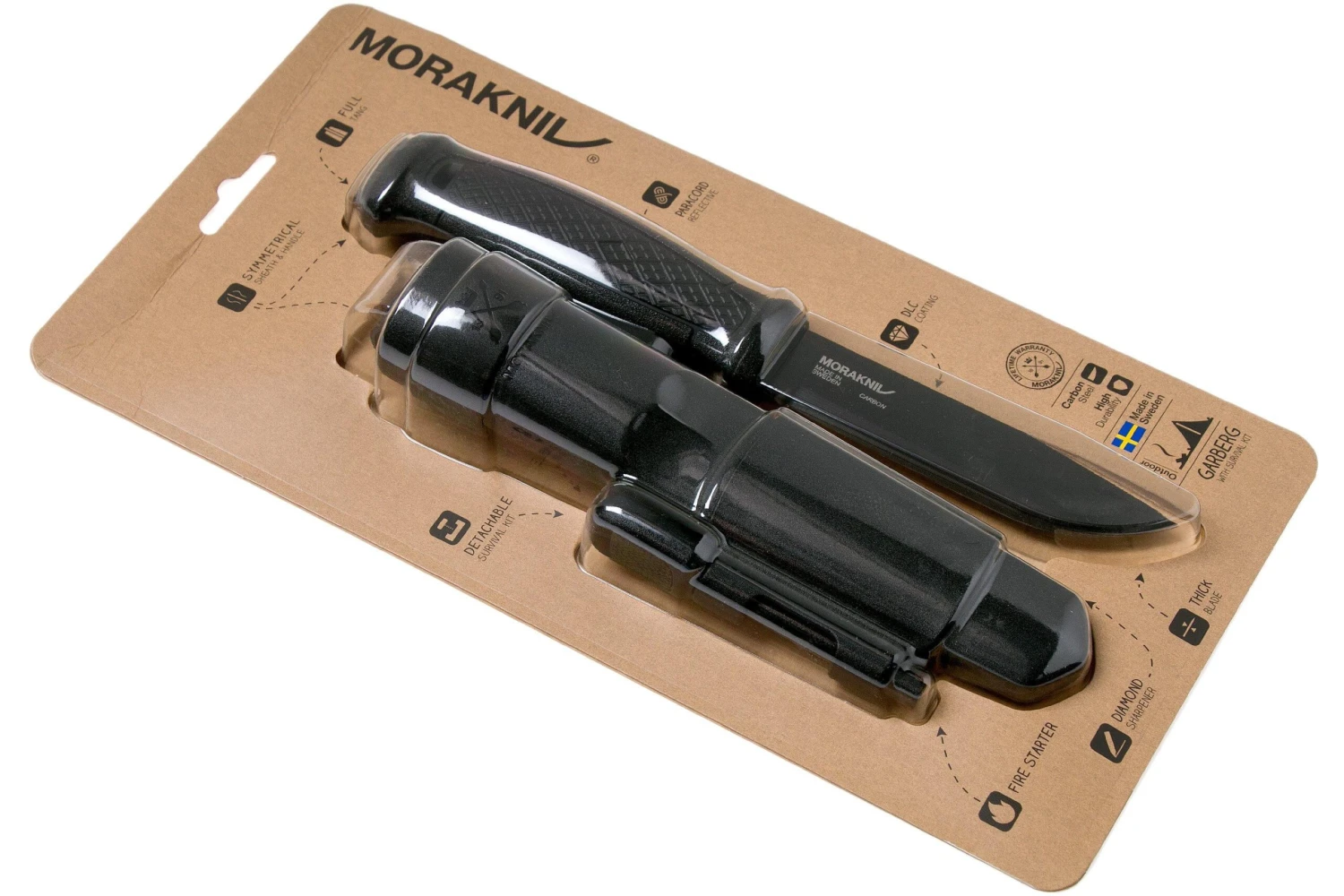 Morakniv Mora Garberg Black Carbon Cuchillo De Bushcraft 13915 Funda De Polímero Con Kit De Supervivencia 11 Morakniv Mora Garberg Black Carbon Cuchillo De Bushcraft 13915 Funda De Polímero Con Kit De Supervivencia - Imagen 9