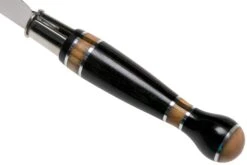 Nontron No. 25 Nickel Silver Turning Ferrule, Marquetry Ebony Olivewood, Forma De Bola NN25BOEBOL Navaja 12 Nontron No. 25 Nickel Silver Turning Ferrule, Marquetry Ebony Olivewood, Forma De Bola NN25BOEBOL Navaja -Böker Ventas NN25BOEBOL 05 nontron