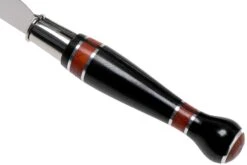 Nontron No. 25 Nickel Silver Turning Ferrule, Marquetry Ebony Padouk, Forma De Bola NN25BOEBPA Navaja -Böker Ventas NN25BOEBPA 05 nontron