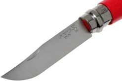 Opinel Navaja No. 08RV Red, Acero Inoxidable, Longitud De La Cuchilla 8,5 Cm -Böker Ventas OP001981 03 opinel