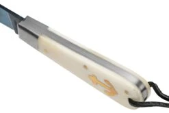 Otter Anchor Knife SET 173 KN Large Blued Carbon, Bone, Brass Anchor, Leather Strap Navaja 17 Otter Anchor Knife SET 173 KN Large Blued Carbon, Bone, Brass Anchor, Leather Strap Navaja -Böker Ventas ORSET173KN 06 otter