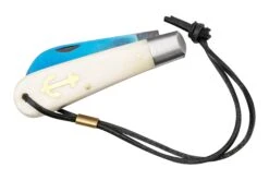 Otter Anchor Knife SET 173 KN Large Blued Carbon, Bone, Brass Anchor, Leather Strap Navaja 18 Otter Anchor Knife SET 173 KN Large Blued Carbon, Bone, Brass Anchor, Leather Strap Navaja -Böker Ventas ORSET173KN 07 otter