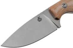 QSP Knife Workaholic QS124-A SK03 Brown Micarta Cuchillo Fijo -Böker Ventas QS124 A 03 qsp