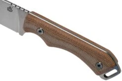 QSP Knife Workaholic QS124-A SK03 Brown Micarta Cuchillo Fijo -Böker Ventas QS124 A 05 qsp