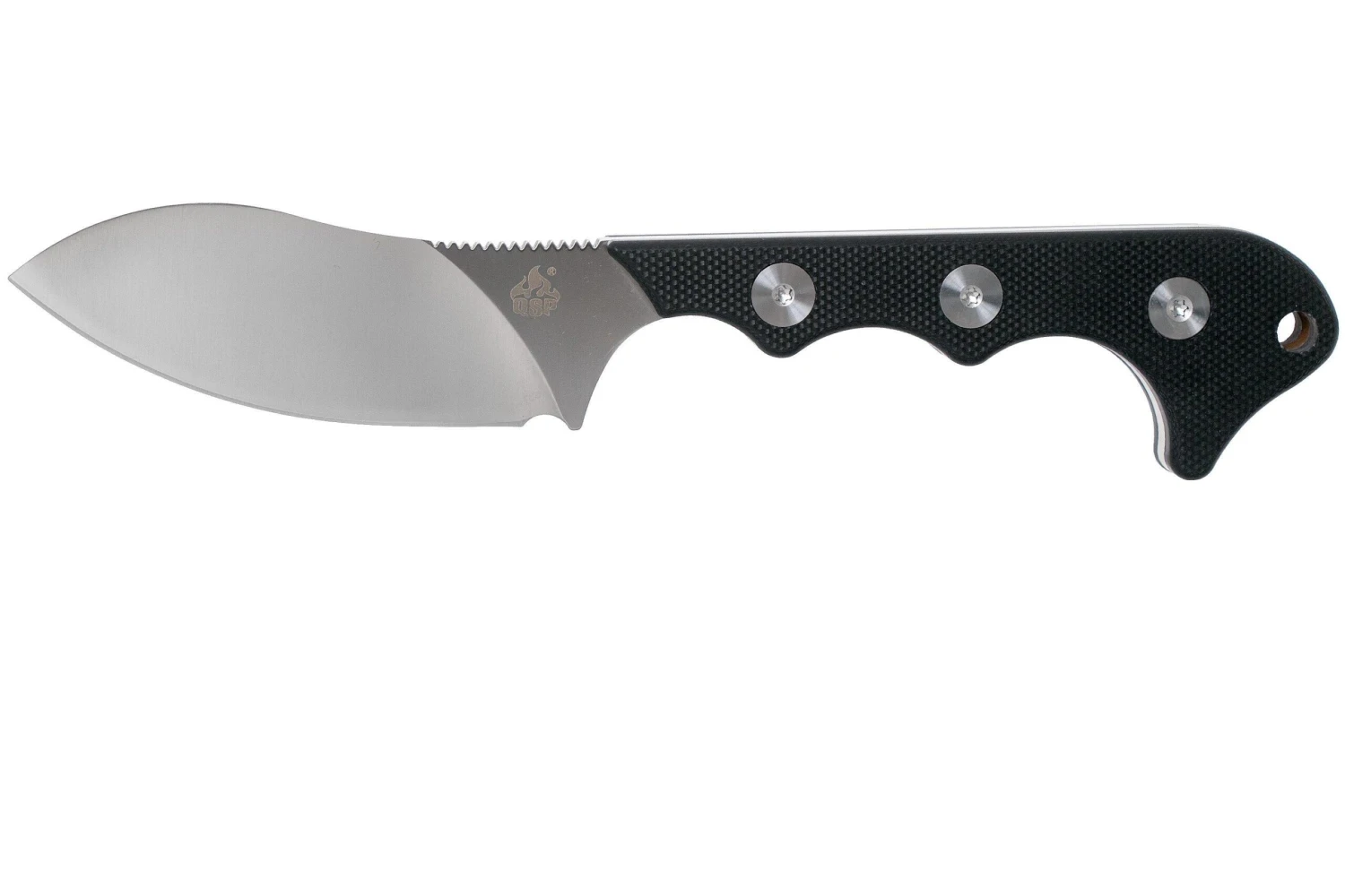QSP Knife Neckmuk QS125-A Black G10 Cuchillo De Cuello 3 QSP Knife Neckmuk QS125-A Black G10 Cuchillo De Cuello