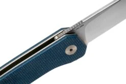 QSP Knife Osprey QS139-B Blue Micarta, Satin, Navaja -Böker Ventas QS139 B 06 qsp knife