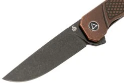 QSP Knife Osprey QS139-E2 Textured Copper, Blackwashed, Navaja -Böker Ventas QS139 E2 03 qsp knife