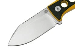 QSP Knife Canary QS141-A1 Stonewashed, Black Yellow G10, Cuchillo De Cuello -Böker Ventas QS141 A1 03 qsp