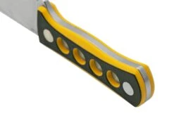 QSP Knife Canary QS141-A1 Stonewashed, Black Yellow G10, Cuchillo De Cuello -Böker Ventas QS141 A1 04 qsp