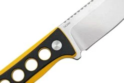 QSP Knife Canary QS141-A1 Stonewashed, Black Yellow G10, Cuchillo De Cuello -Böker Ventas QS141 A1 05 qsp