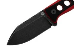 QSP Knife Canary QS141-B2 Blackwashed, Black Red G10, Cuchillo De Cuello 10 QSP Knife Canary QS141-B2 Blackwashed, Black Red G10, Cuchillo De Cuello -Böker Ventas QS141 B2 03 qsp