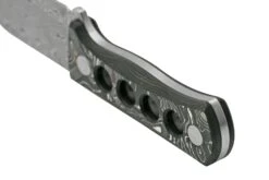 QSP Knife Canary QS141-E Damascus, Aluminium Foil Carbon Fibre, Cuchillo De Cuello -Böker Ventas QS141 E 04 qsp