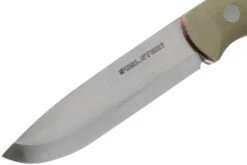 Real Steel Bushcraft III Scandi 3726 Coyote Cuchillo Bushcraft -Böker Ventas RL3726 03 real steel knives