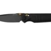 Real Steel Sacra, 7711BB Black G10, Blackwashed K110 Navaja