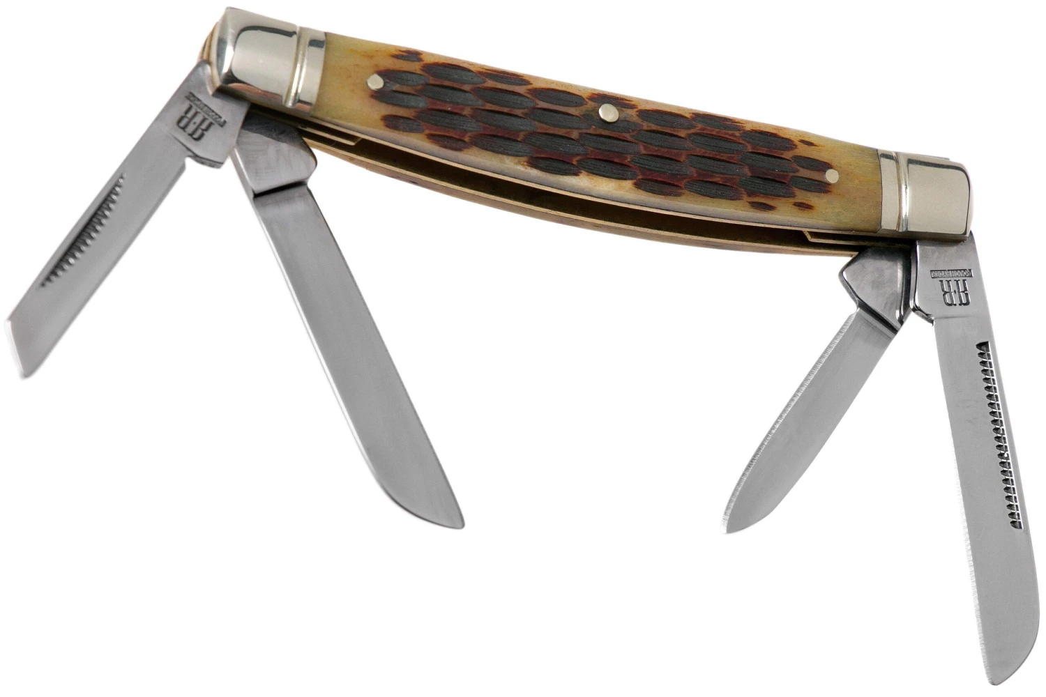 Rough Ryder Congress Amber Bone RR053 Navaja Slipjoint 4 Rough Ryder Congress Amber Bone RR053 Navaja Slipjoint - Imagen 2