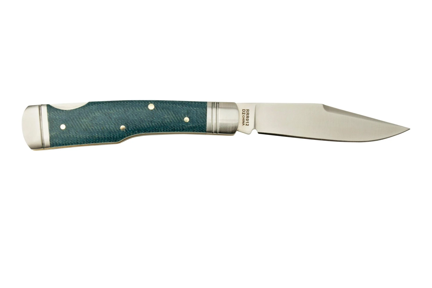 Rough Ryder Reserve Lockback Denim Micarta, RRR012 Navaja 4 Rough Ryder Reserve Lockback Denim Micarta, RRR012 Navaja - Imagen 2