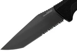 SOG Trident FX 17-12-02-57 Blackout, Partially Serrated, Cuchillo Fijo -Böker Ventas SOG 17 12 02 57 03 sog
