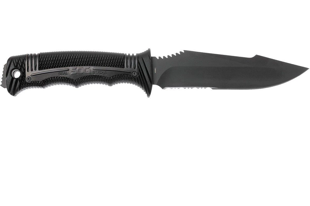SOG SEAL Strike Black, Deluxe Sheath SS1003-CP 4 SOG SEAL Strike Black, Deluxe Sheath SS1003-CP - Imagen 2