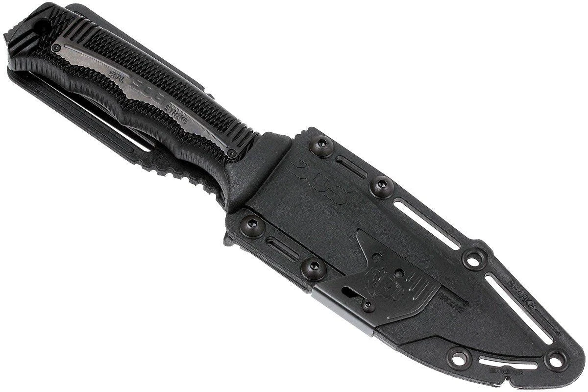 SOG SEAL Strike Black, Deluxe Sheath SS1003-CP 9 SOG SEAL Strike Black, Deluxe Sheath SS1003-CP - Imagen 7