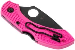 Spyderco Dragonfly 2 Pink Black S30V C28FPPNS30BK2 Pink Heals Navaja -Böker Ventas SPC28FPPNS30VBK2 04 spyderco