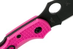 Spyderco Dragonfly 2 Pink Black S30V C28FPPNS30BK2 Pink Heals Navaja -Böker Ventas SPC28FPPNS30VBK2 06 spyderco